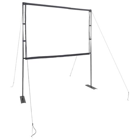 Projectiescherm met standaards 84 inch 4:3 1