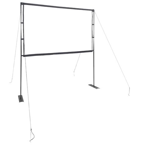 Projectiescherm met standaards 84 inch 16:9 1