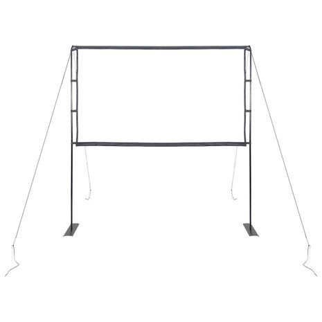 Projectiescherm met standaards 84 inch 16:9 3