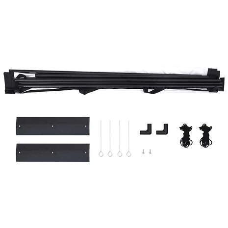 Projectiescherm met standaards 84 inch 16:9 7