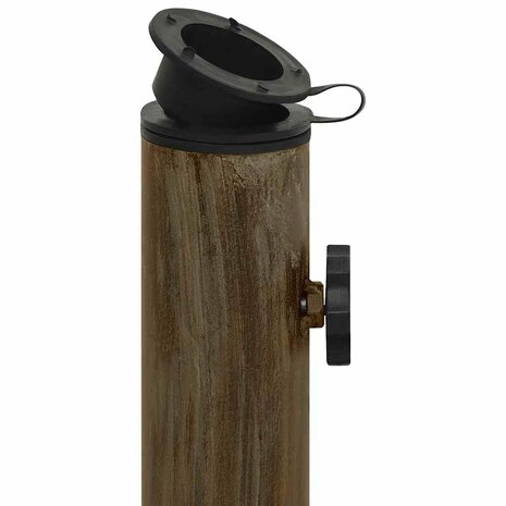 Parasolvoet 44x44x31 cm gietijzer bronskleurig 8