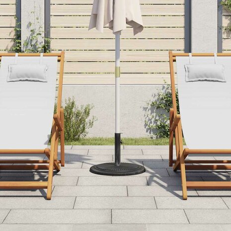 Parasolvoet 45x45x30 cm gietijzer zwart 3