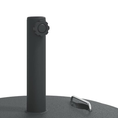 Parasolvoet met handgrepen voor stok van &Oslash;38 / 48 mm 25 kg rond 8