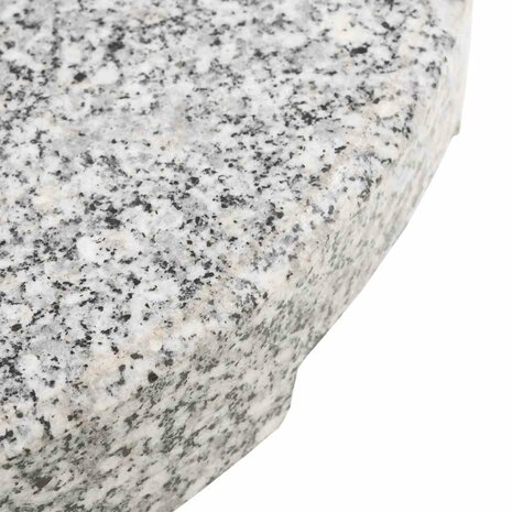 Parasolvoet rond 20 kg graniet 7