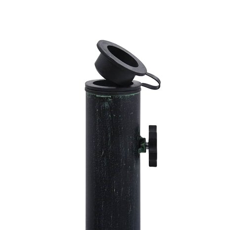 Parasolvoet 9 kg 40 cm gietijzer groen 8