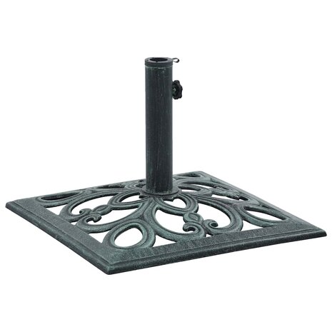 Parasolvoet 12 kg 49 cm gietijzer groen 4