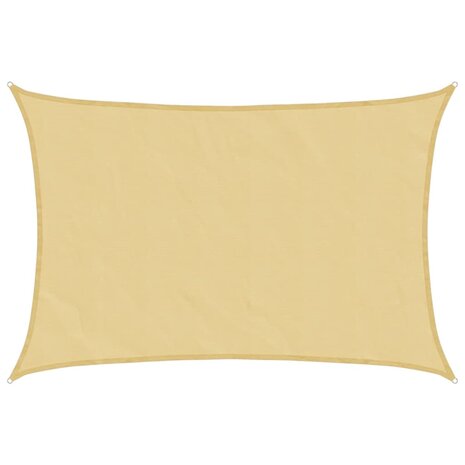 Zonnezeil 3x2 m 100% polyester oxford zandkleurig 2