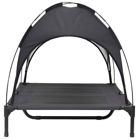 Hondenbed Zwart 92 x 77 x 82,5 cm Staal 5