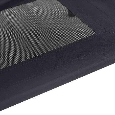 Hondenbed Zwart 122 x 93 x 106,5 cm Staal 7
