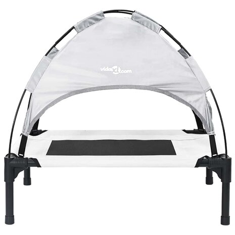 Hondenbed Zilvergrijs 76 x 62 x 70,5 cm Staal 4