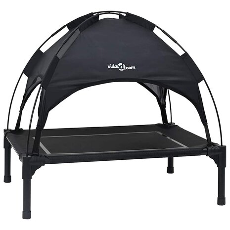 Hondenbed Zwart 63 x 49,5 x 60 cm Staal 2