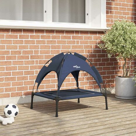 Hondenbed Marineblauw 63 x 49,5 x 60 cm Staal 1