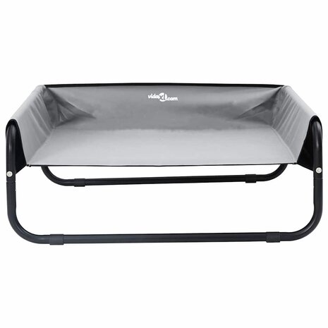 Hondenbed Lichtgrijs 85 x 85 x 33 cm Staal 4