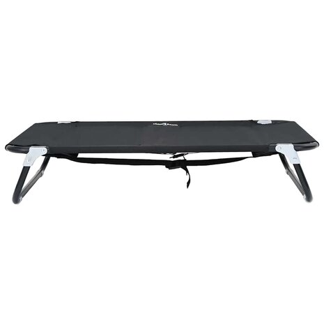 Hondenbed Zwart 90 x 55 x 18 cm Staal 4