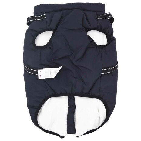 Hondenjas met harnas Marineblauw 3XL Fleece en polyester 5