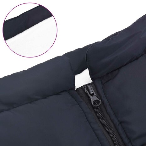 Hondenjas met harnas Marineblauw 3XL Fleece en polyester 7
