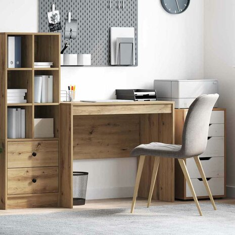 Bureau Artisan Eiken 90 x 50 x 76 cm 1