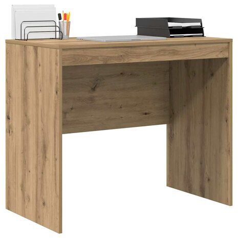 Bureau Artisan Eiken 90 x 50 x 76 cm 3