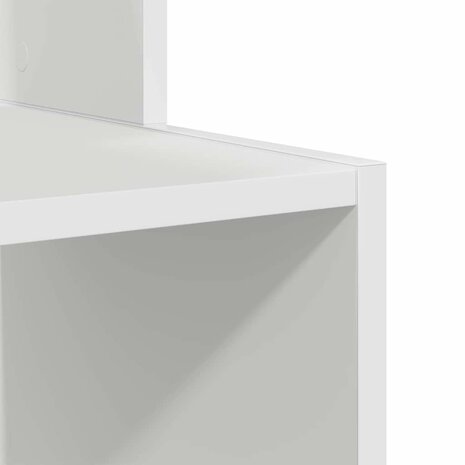 Bureau met lade met plank Wit 106 x 41 x 88.5 cm Bewerkt hout 9