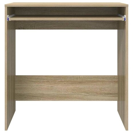 Bureau met lade Sonoma Eiken 77.5 x 43 x 79 cm Bewerkt hout 6