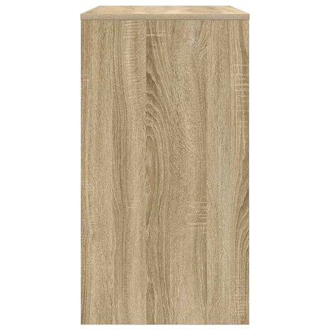 Bureau met lade Sonoma Eiken 77.5 x 43 x 79 cm Bewerkt hout 7
