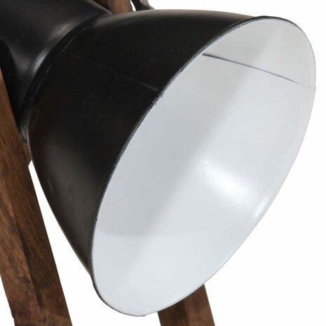 Bureaulamp 25 W E27 30x17x40 cm zwart 7
