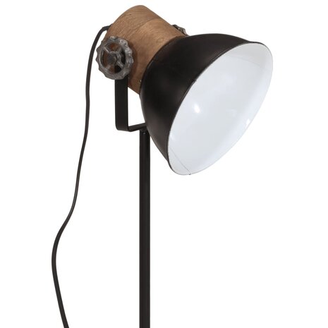 Bureaulamp 25 W E27 17x17x50 cm zwart 7