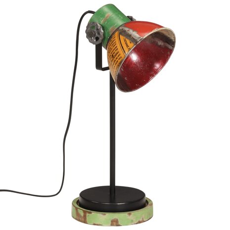 Bureaulamp 25 W E27 17x17x50 cm meerkleurig 2