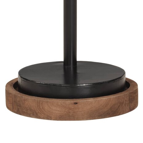 Bureaulamp 25 W E27 18x18x60 cm zwart 8