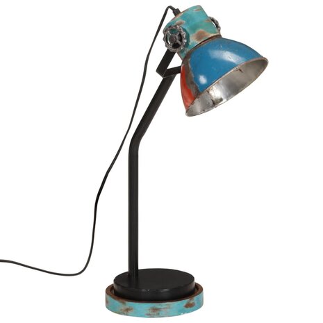 Bureaulamp 25 W E27 18x18x60 cm meerkleurig 2
