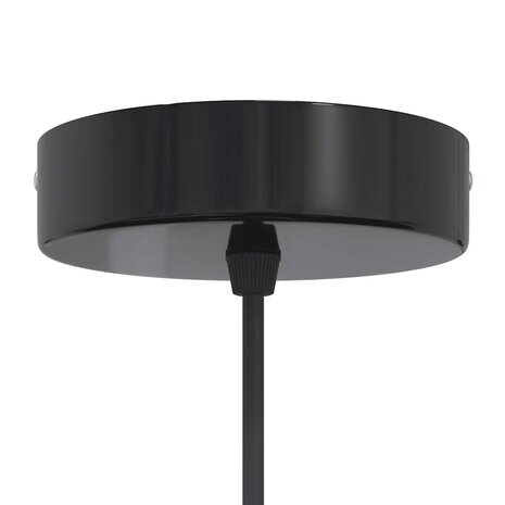 Hanglamp in hoogte verstelbaar E27 &Oslash;22 cm metaal glanzend grijs 7