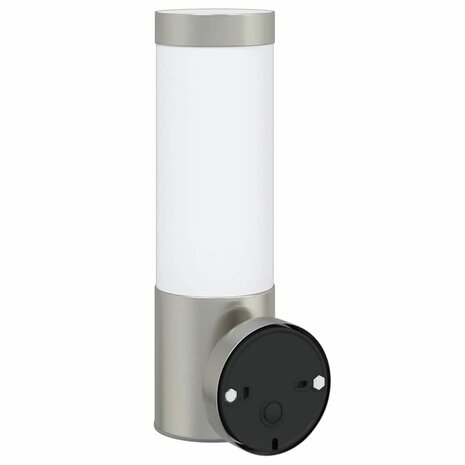 Buiten Wandlamp Zilver 12 x 8,5 x 27 cm 6