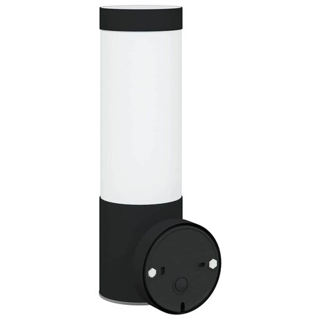 Buiten Wandlamp Zwart 12 x 8,5 x 27 cm 6