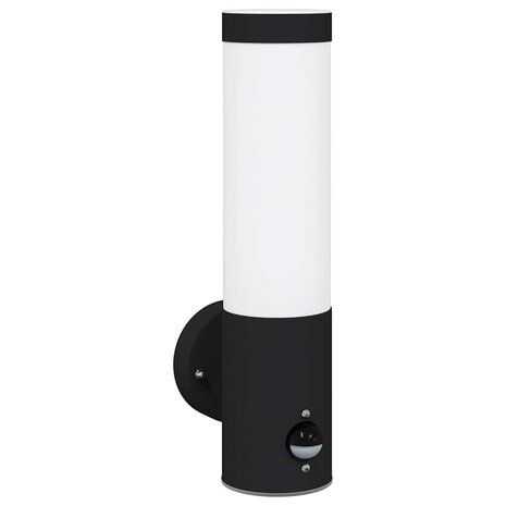 Buiten Wandlamp 2 pcs Zwart 12 x 8,5 x 29 cm 4
