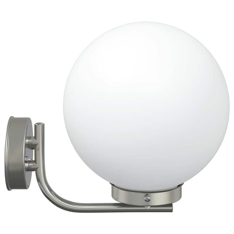 Buiten Wandlamp Zilver 29 x 25 x 33 cm 5