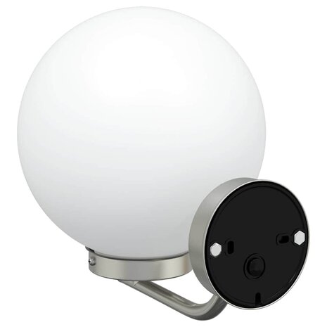 Buiten Wandlamp 2 pcs Zilver 29 x 25 x 33 cm 7