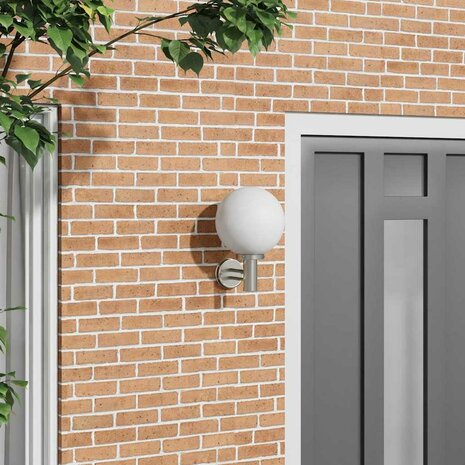 Buiten Wandlamp Zilver 28 x 25 x 38 cm 1