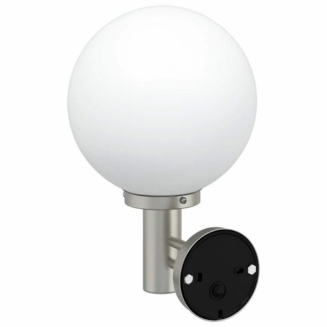 Buiten Wandlamp Zilver 28 x 25 x 38 cm 5