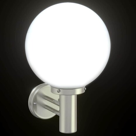 Buiten Wandlamp Zilver 28 x 25 x 38 cm 9
