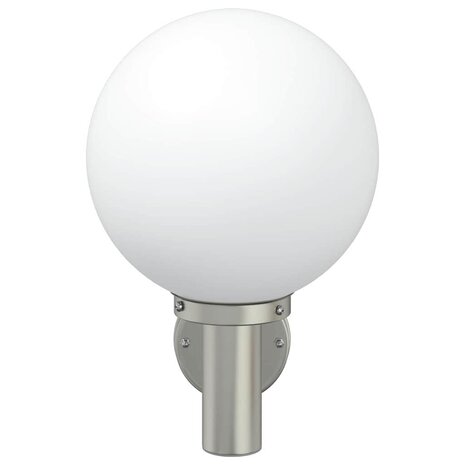 Buiten Wandlamp 2 pcs Zilver 28 x 25 x 38 cm 4