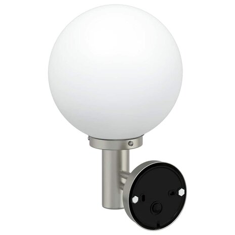 Buiten Wandlamp Zilver 28 x 25 x 38 cm 6