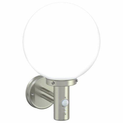 Buiten Wandlamp 2 pcs Zilver 28 x 25 x 38 cm 9