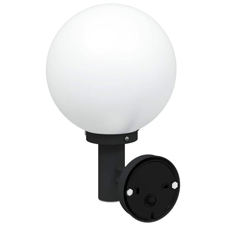 Buiten Wandlamp 2 pcs Zwart 28 x 25 x 38 cm 7