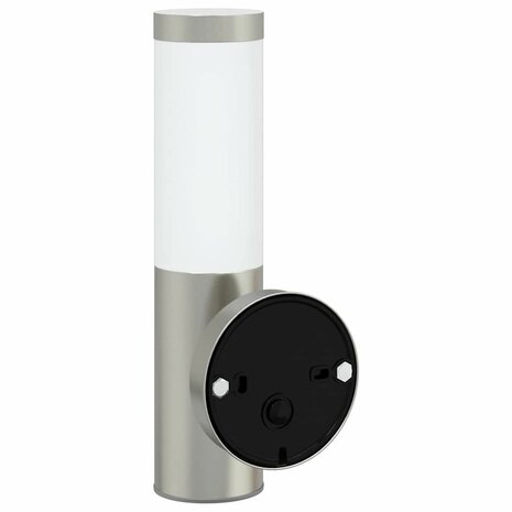 Buiten Wandlamp 2 pcs Zilver 15 x 7,5 x 33 cm 7