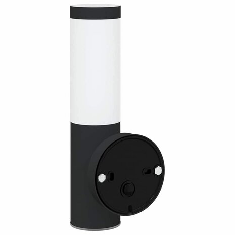 Buiten Wandlamp 2 pcs Zwart 15 x 7,5 x 33 cm 7