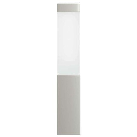 Buiten Wandlamp Zilver 10.5 x 6 x 33 cm 4