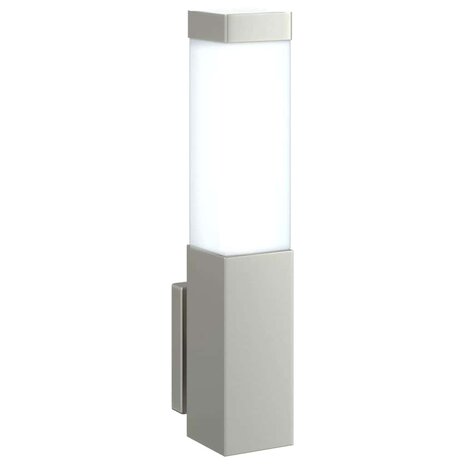 Buiten Wandlamp Zilver 10.5 x 6 x 33 cm 9