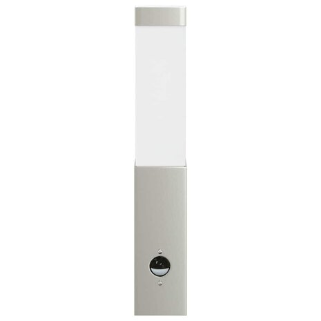 Buiten Wandlamp 2 pcs Zilver 10.5 x 6 x 33 cm 5