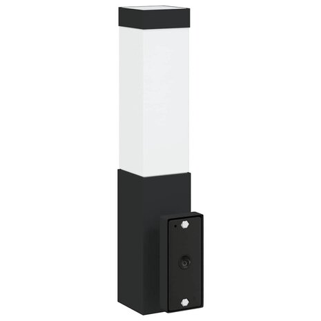 Buiten Wandlamp Zwart 10.5 x 6 x 33 cm 6