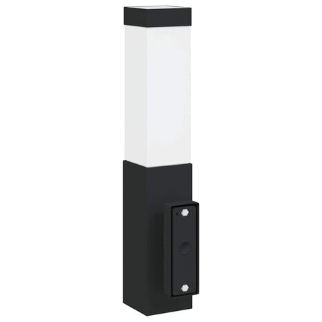 Buiten Wandlamp Zwart 10.5 x 6 x 33 cm 6